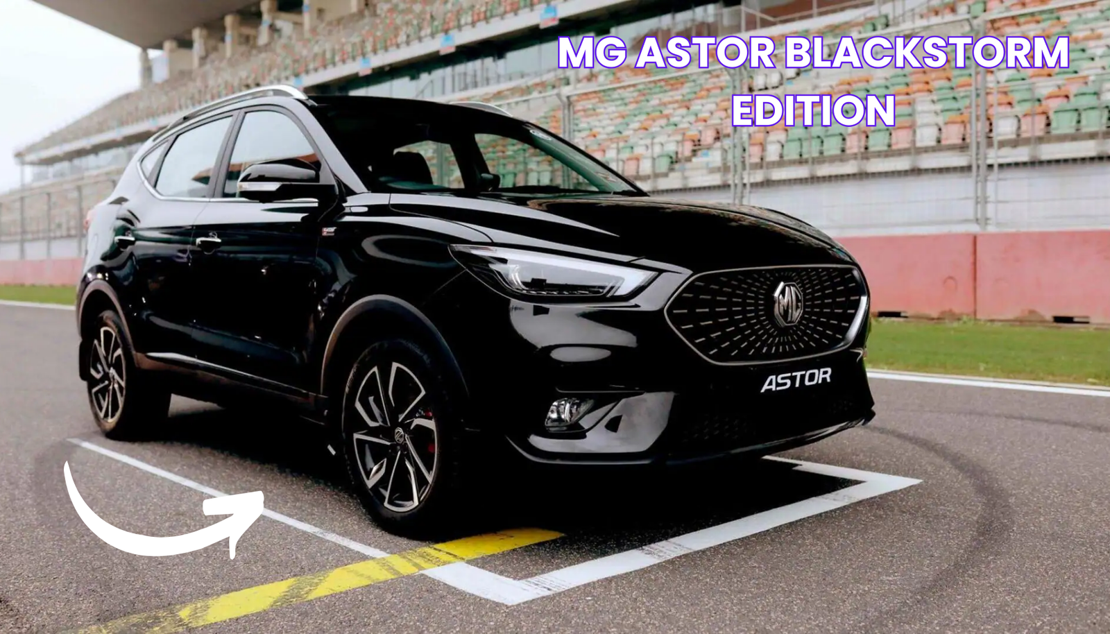 MG Astor Blackstorm Edition