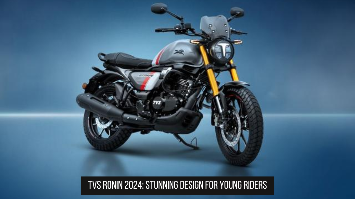 TVS Ronin 2024: Stunning Design for Young Riders