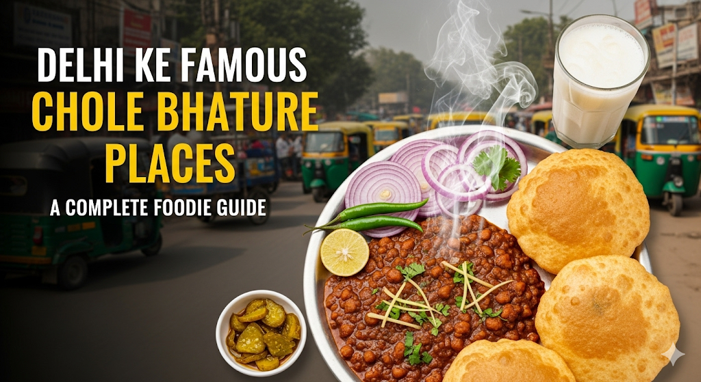 Delhi ke Famous Chole Bhature Places – A Complete Foodie Guide