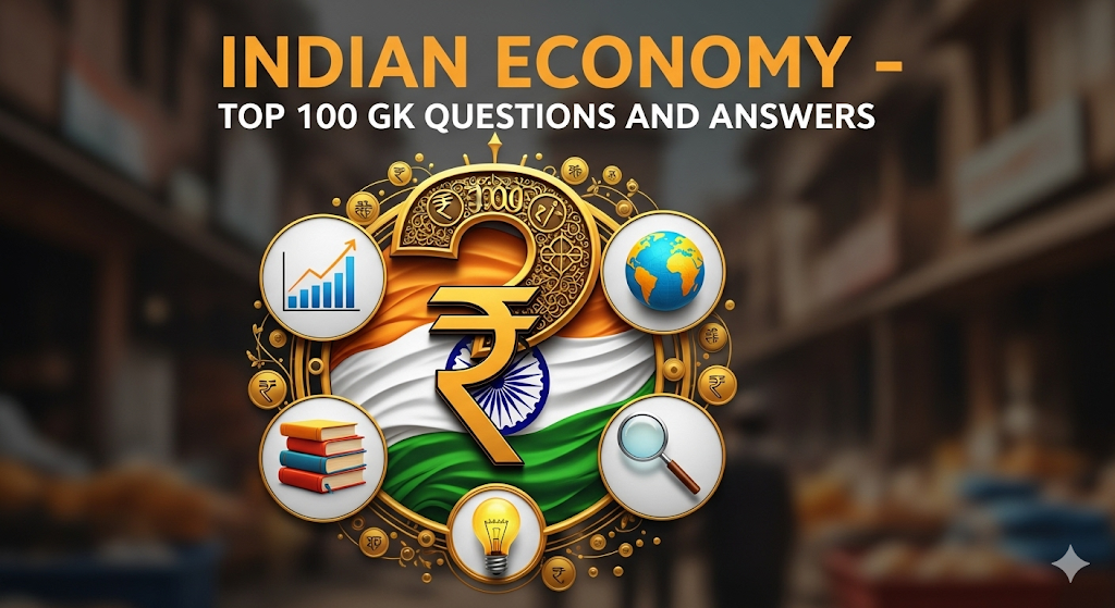 Indian Economy – Top 100 GK Questions and Answers
