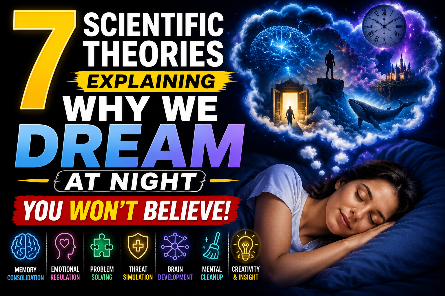7 Scientific Theories Explaining Why We Dream at Night You Won't Believe